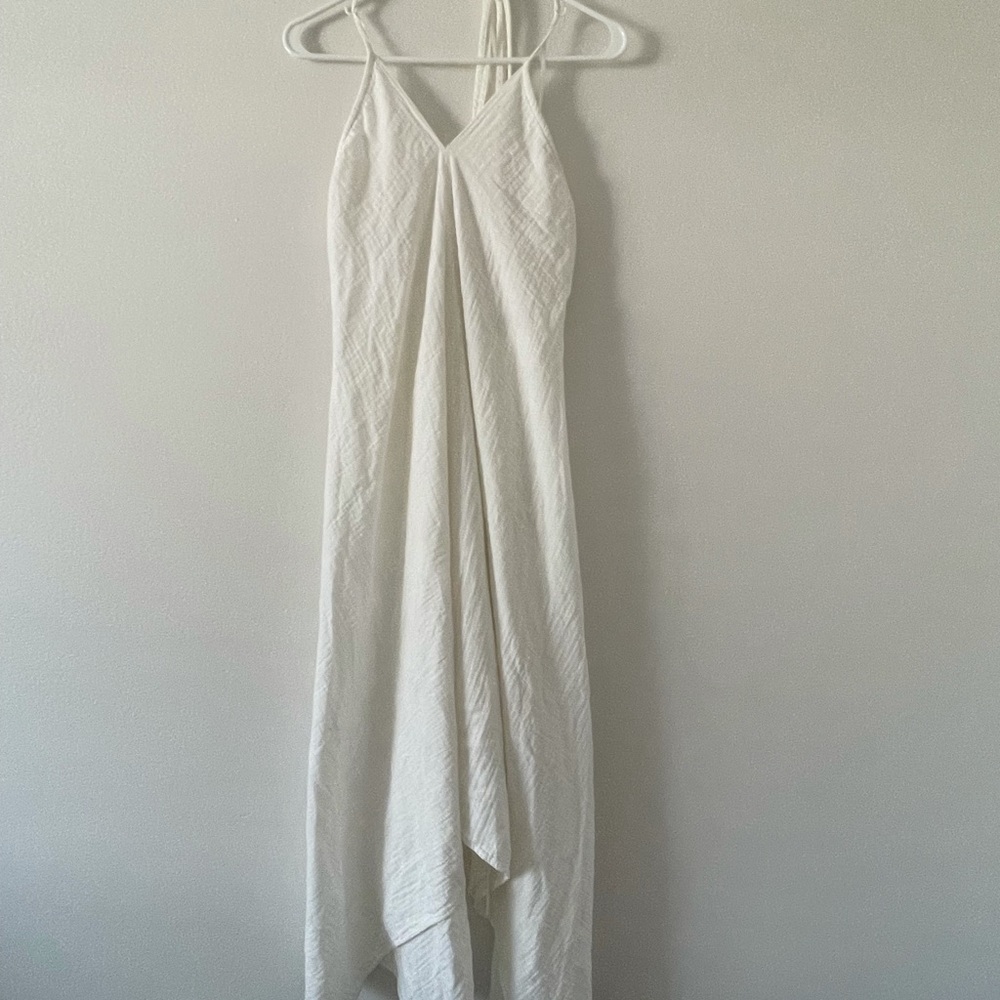 Lilyful 100% cotton maxi halter dress